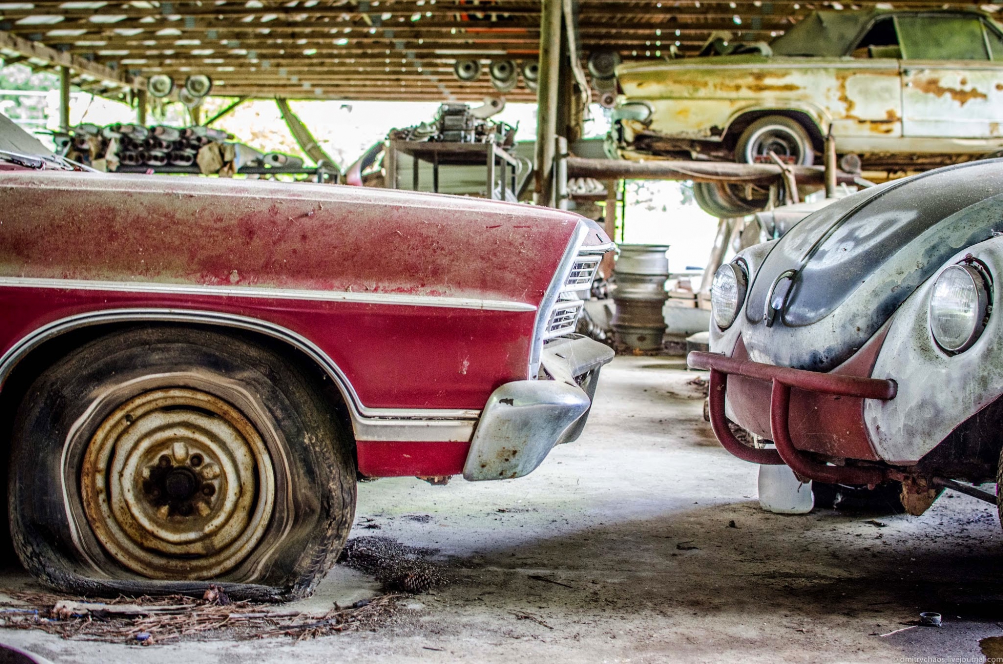 Кладбище старых автомобилей Old Car City Кладбище старых автомобилей Old Car City
