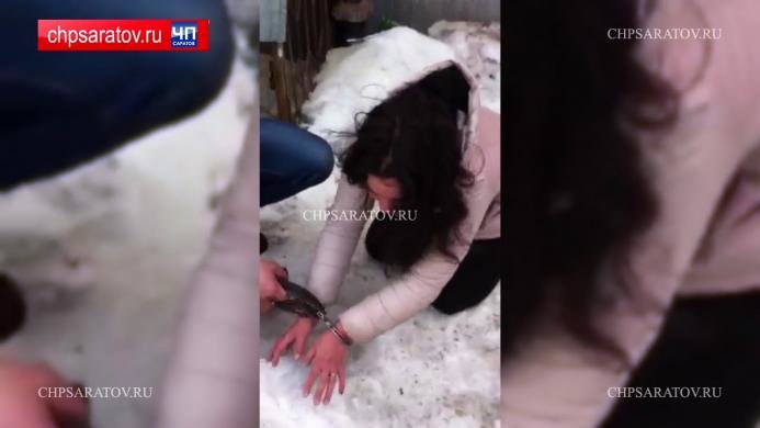 Поймали карманницу Поймали карманницу