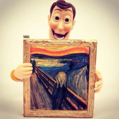 Woody With Art 