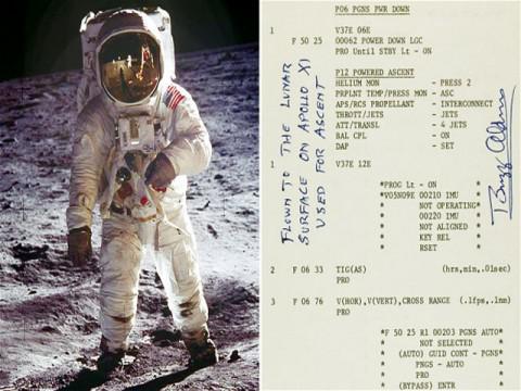 Buzz Aldrin Moon Landing Guide 