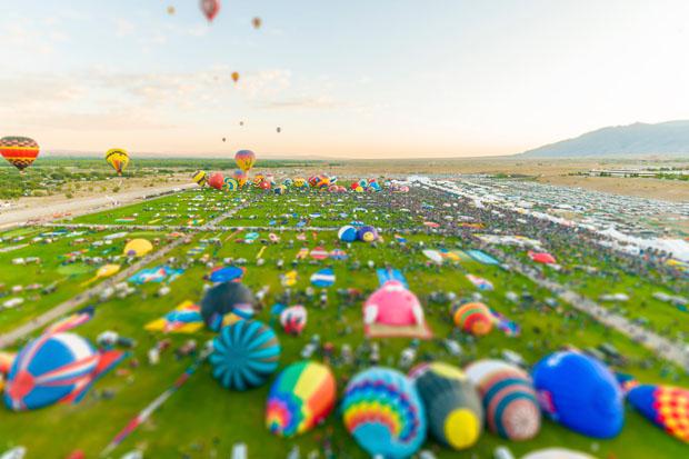 The Albuquerque International Balloon Fiesta, New Mexico