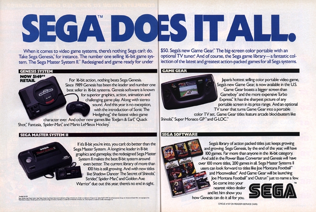 15 Greatest Sega Genesis Ads 