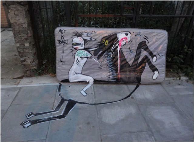 Street Artist Turns Found Garbage Into Quirky Characters