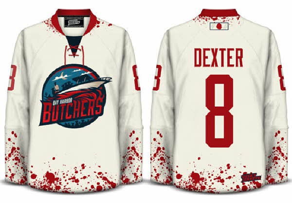 Hockey Jerseys for DEXTER and BREAKING BAD 