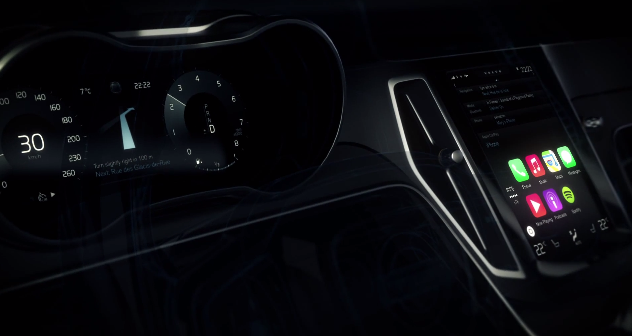 Рекламный ролик Volvo для CarPlay.