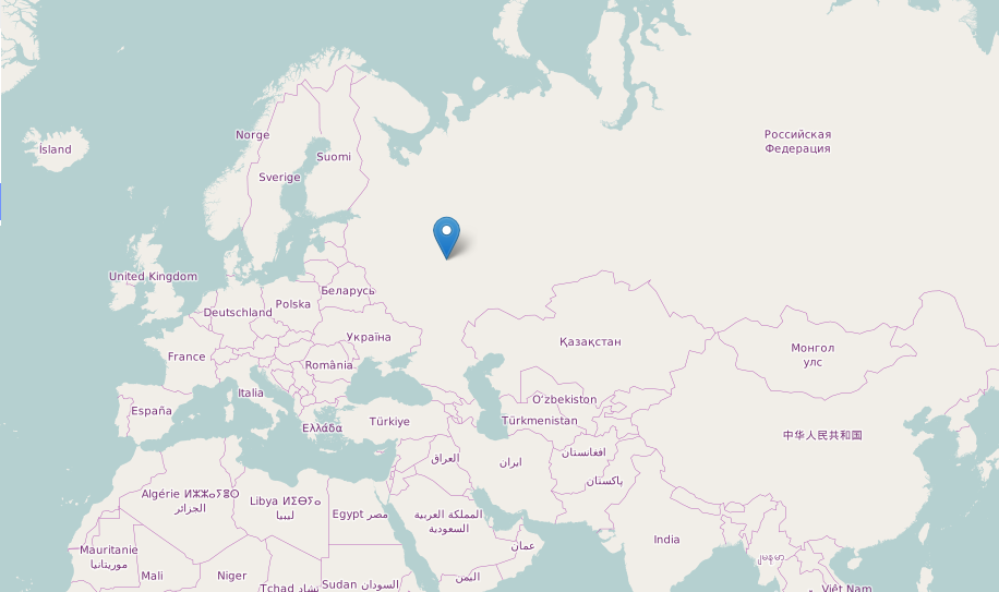 Оренбург нижний новгород карта