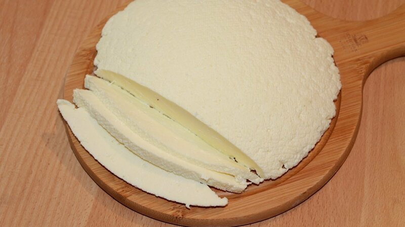 Домашний нежный сыр за 10 минут 