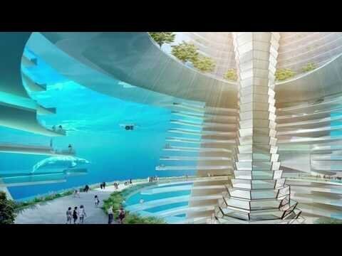 Проект плавучего города Атлантис