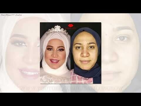 Арабские женщины с макияжем и без. Шок. Настоящие лица арабских красавиц