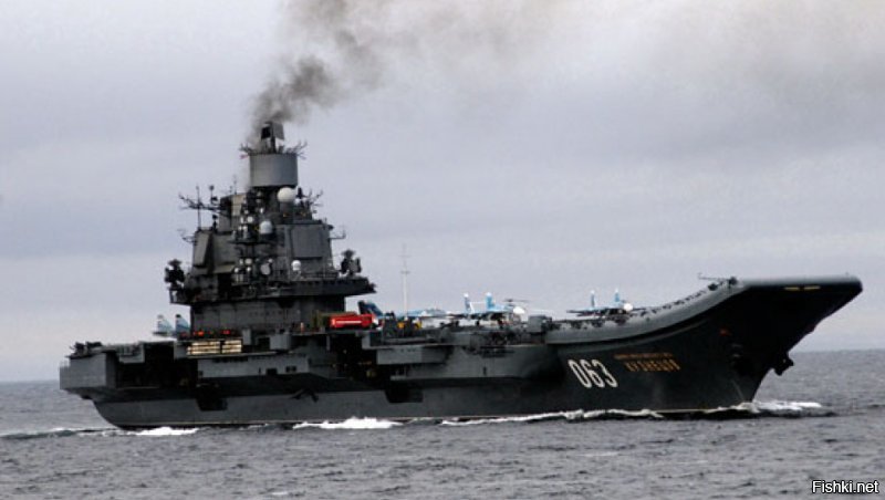 "Адмирал Кузнецов" пыхтит ядерным дымом
